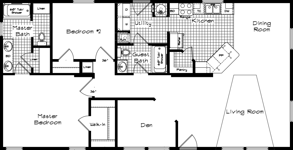 Pinehurst 2508 Floor Plan