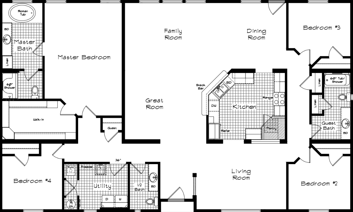 Cedar Canyon 2062 Floor Plan