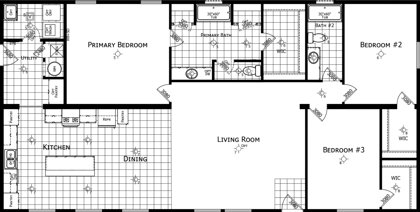 Noble 3260H09 Floor Plan