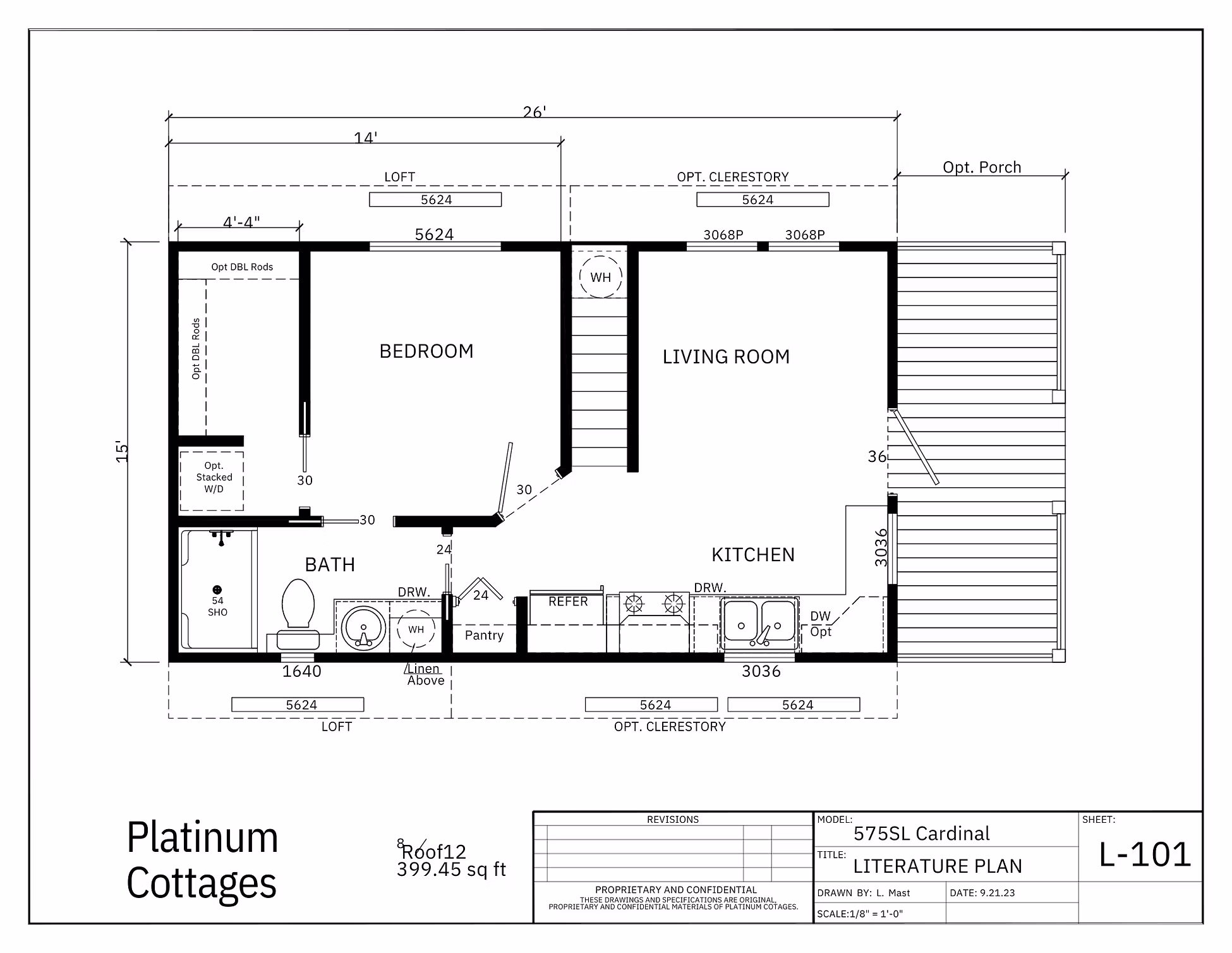Cardinal floor plan home features
