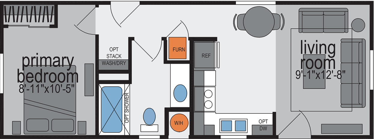 Amber cove e517 floor plan home features