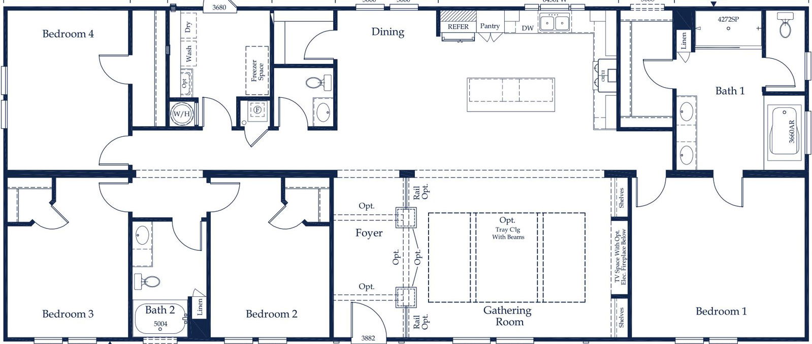 Sardis floor plan home features