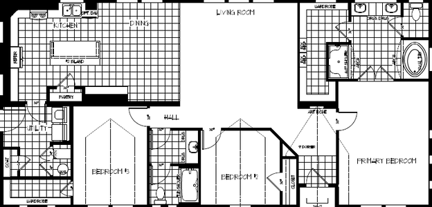 Tr3062a floor plan home features