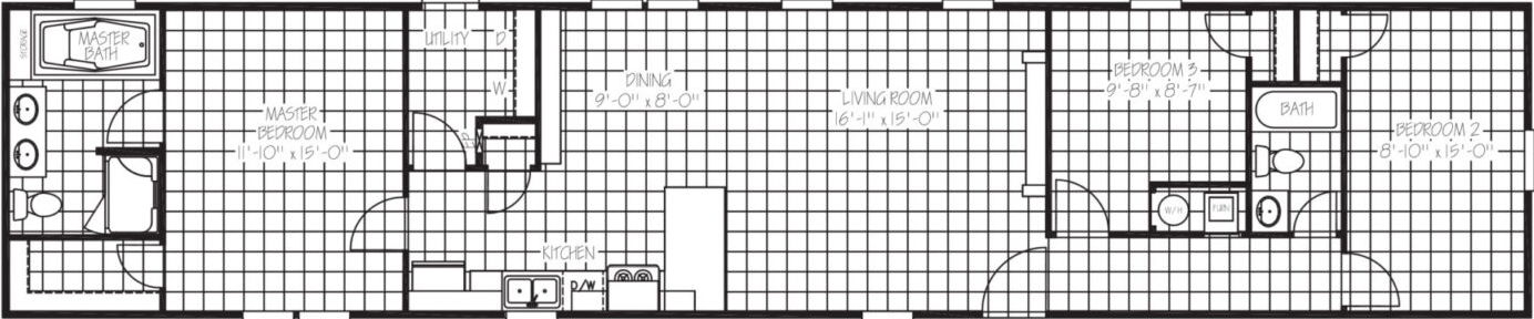 The patton floor plan home features