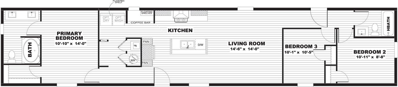 Sydney floor plan home features