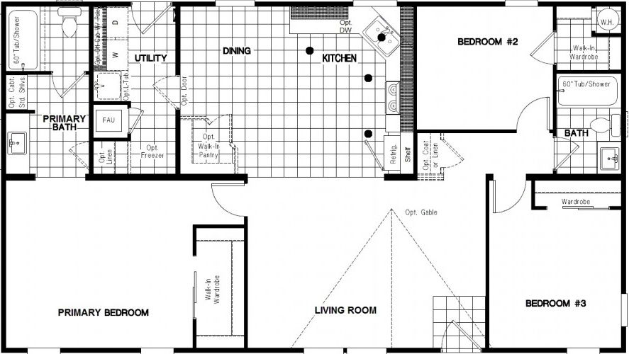 Drm482f floor plan home features