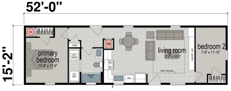 Endeavor max floor plan home features