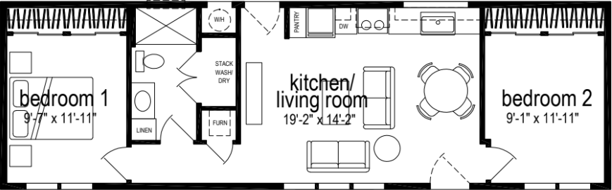 GS ADU A620N  Floor Plan