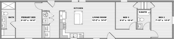 Beacon floor plan home features