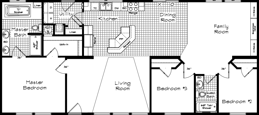 Pinehurst 2509 Floor Plan