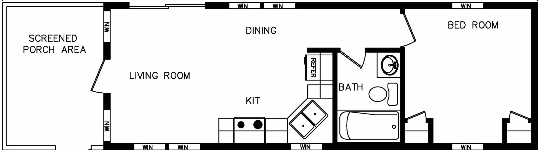 Hiker's hideout | 4b 101 floor plan home features