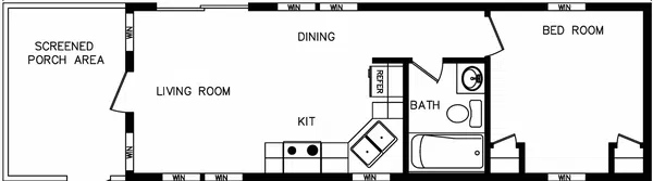 Hiker's hideout | 4b 101 floor plan home features