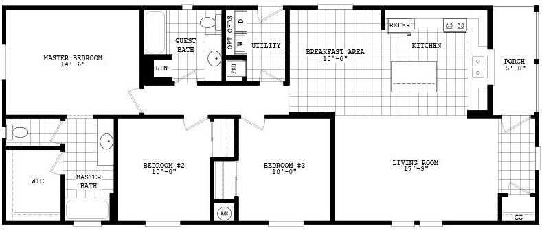 Limited Series 24583A Floor Plan