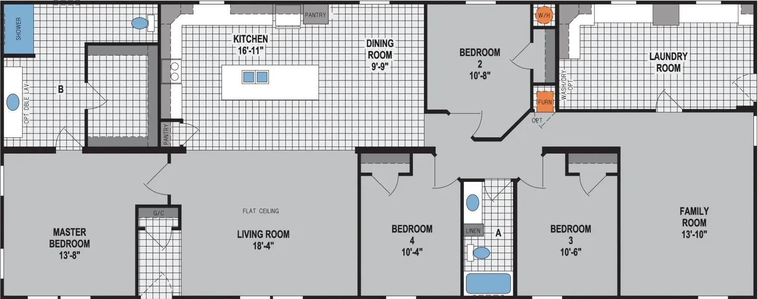 Prairie dune 8978 floor plan home features