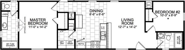 Sierra floor plan home features