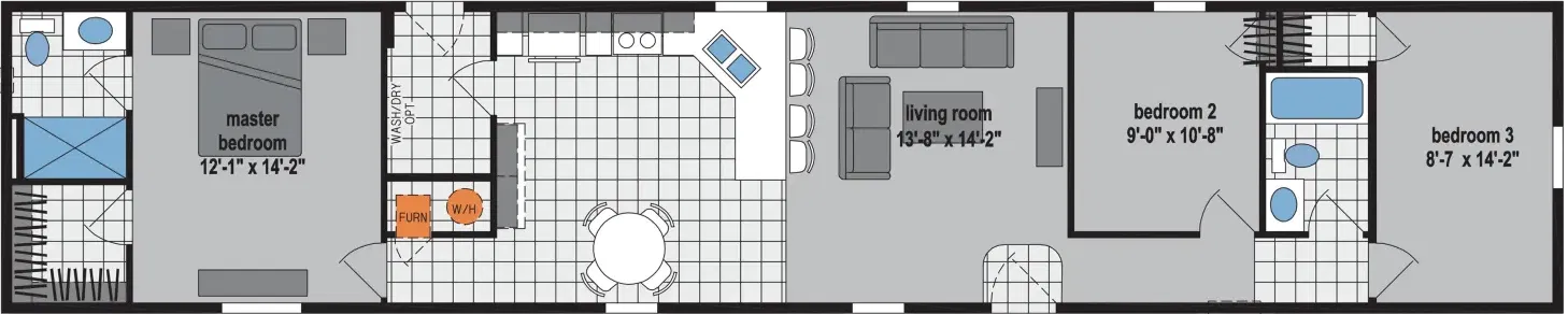 Prairie dune 8790 floor plan home features