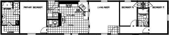 K1676A Floor Plan