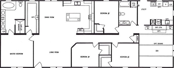 Md-39-32 floor plan home features