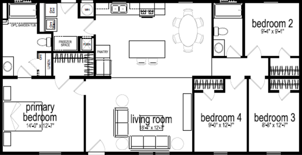 Community fremont 6223b floor plan home features