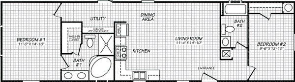 Pinnacle 16562p floor plan home features