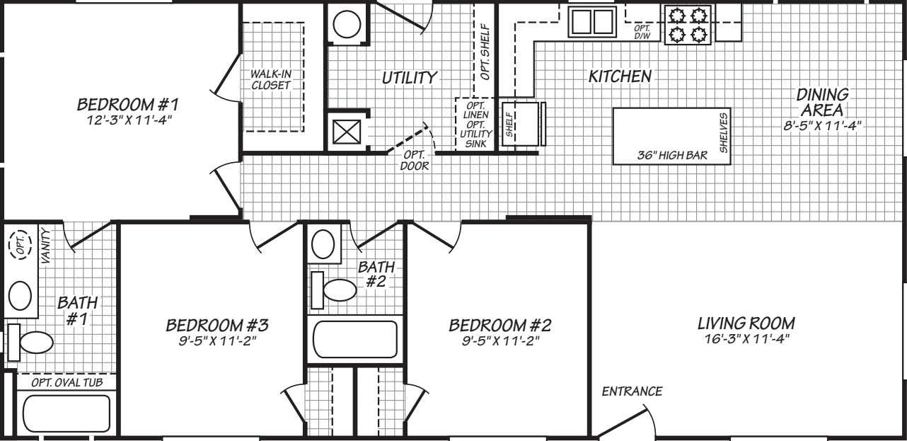 The Thompson (24483M) Floor Plan