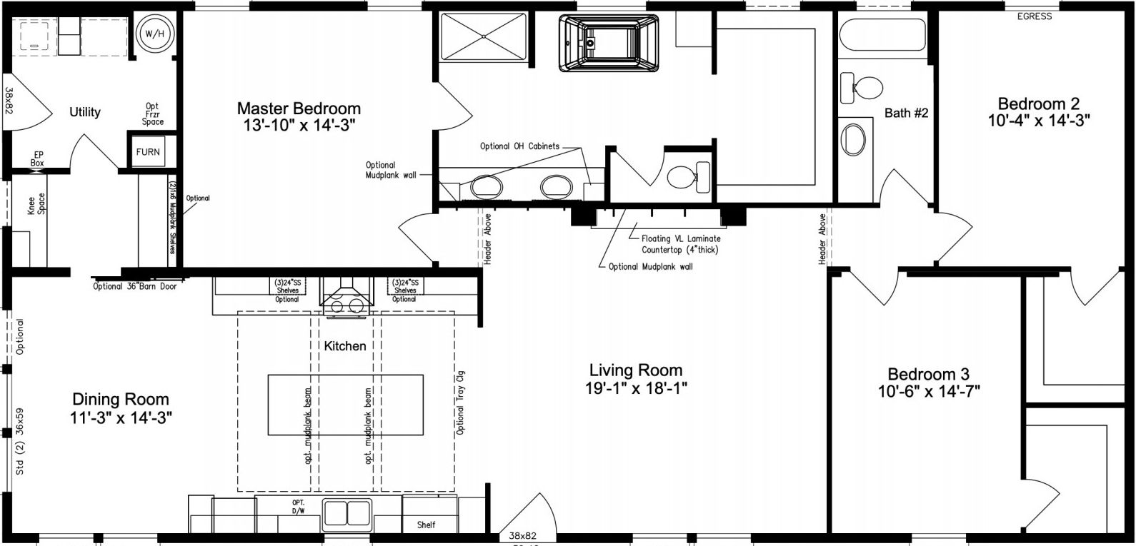 Farm House Floor Plan