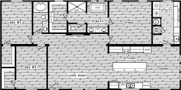 The shades creek floor plan home features
