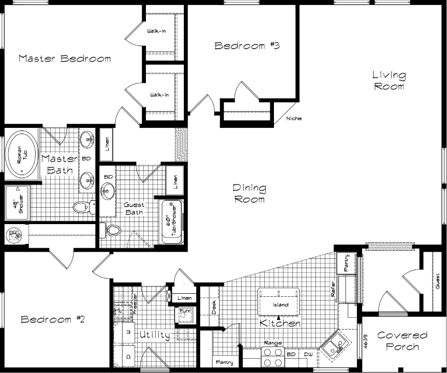 Cedar Canyon 2060 Floor Plan