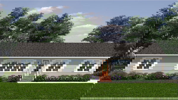 The monroe hero, elevation, and exterior home features