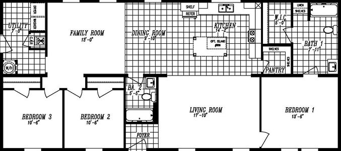 Cyn2860a floor plan home features
