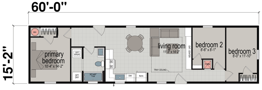 Ensure max floor plan home features