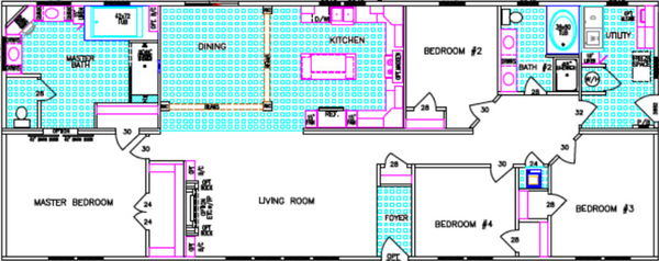 The monroe floor plan home features