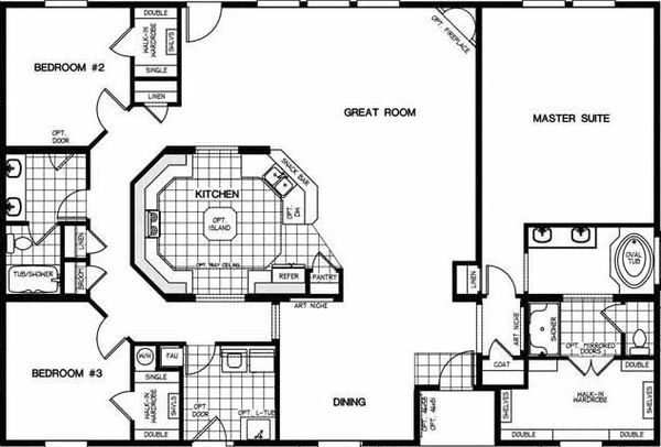 Karsten rc34 floor plan home features