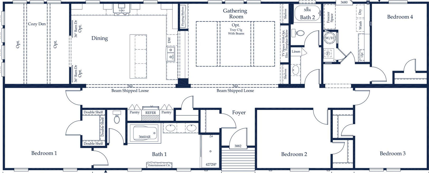Helicon 2.0 floor plan home features