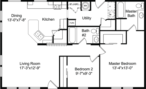 Creekside 28441a floor plan home features