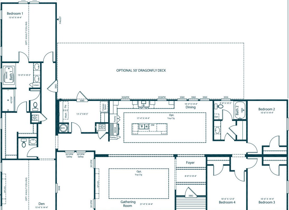 Nexus floor plan home features