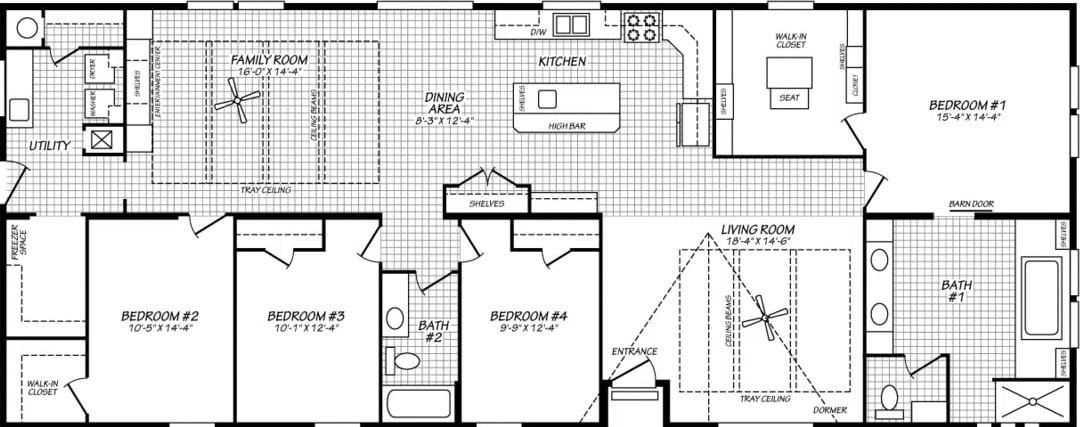 Mt. spokane 30764a floor plan home features