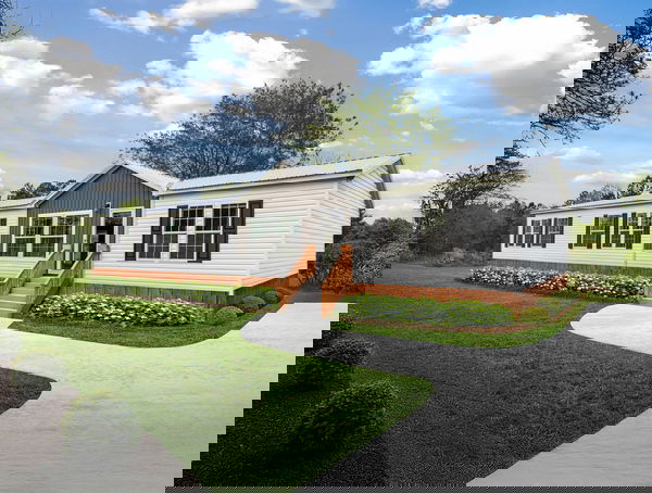 The aaron hero, elevation, and exterior home features