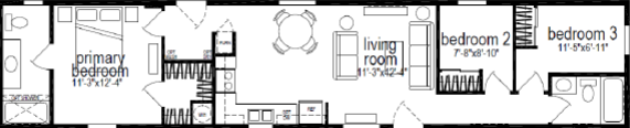 Ridgewood J461 Floor Plan