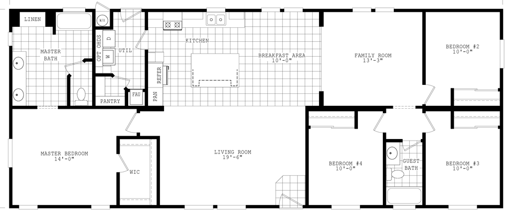 Sierra Value 28664A Floor Plan