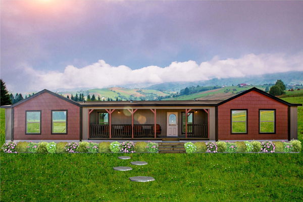 Doublewide h-36×72-43a hero, elevation, and exterior home features