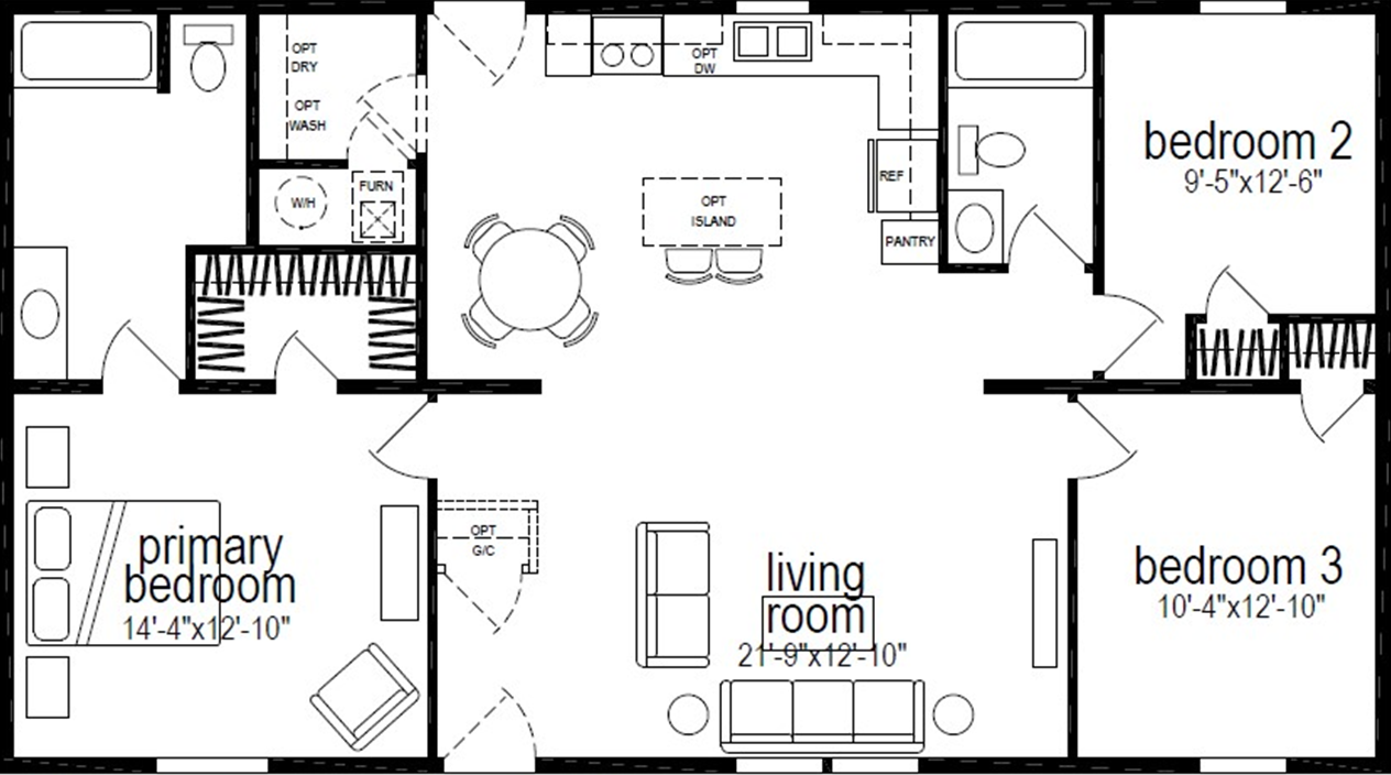 Millcreek 4447-6 Floor Plan