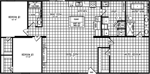 Princess r56e floor plan home features