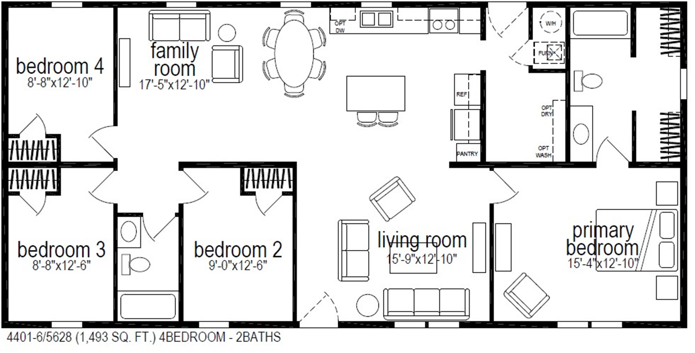 Millcreek 4401-6 Floor Plan