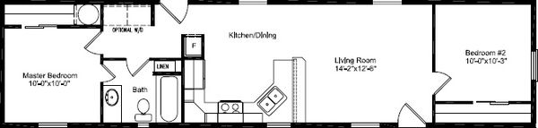 Perris floor plan home features