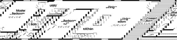 The bobby jo floor plan home features