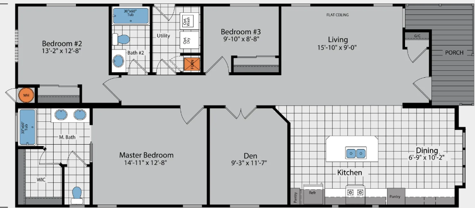 Sunset Ridge-K596G Floor Plan