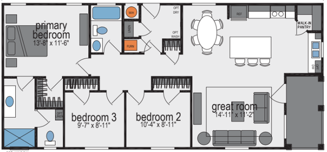 Skyliner-h102a floor plan and hero home features