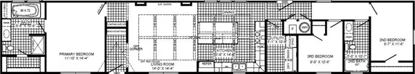 The bobby jo floor plan home features