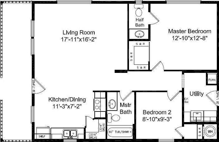 River’s Edge Floor Plan